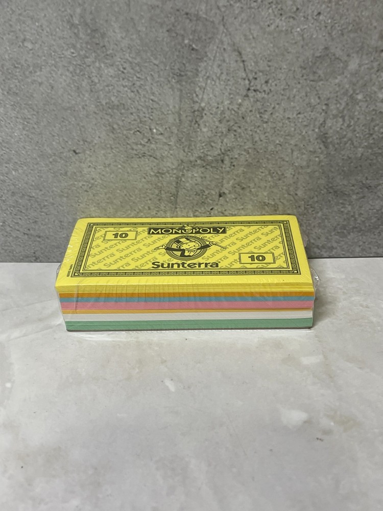 2005 Monopoly Sunterra Edition - Replacement Money Pack (SEALED)