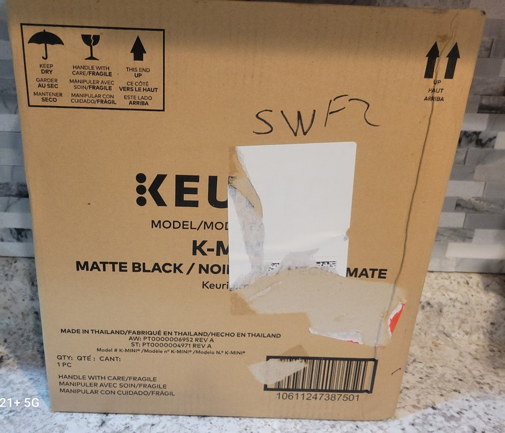 Keurig Coffee Maker K-Mini Single Serve – K-Mini – Black (SEALED)