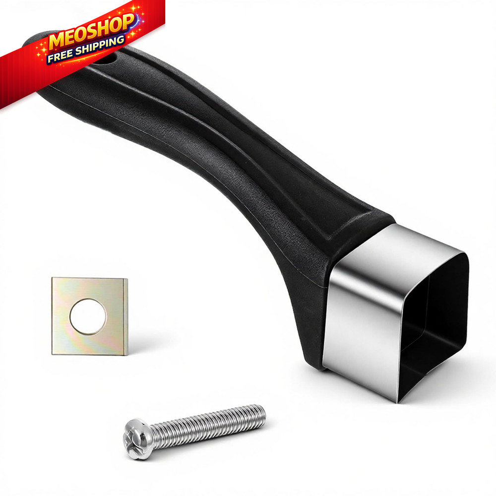 Bakelite Pot Handle, Big Scald-Proof Long Handle Replacement Grip, Black