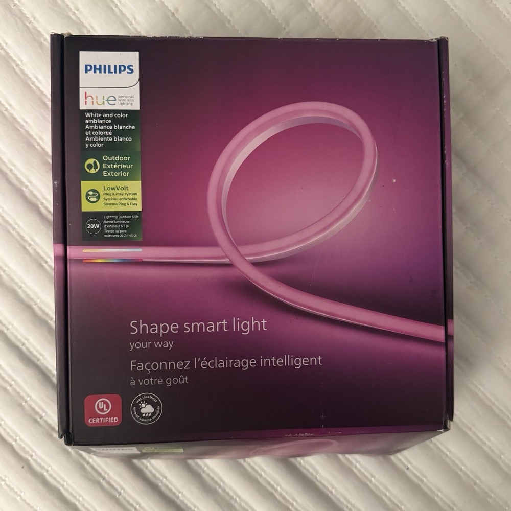 Philips Hue Shape Smart LED Light Strip 6-Foot Bluetooth
