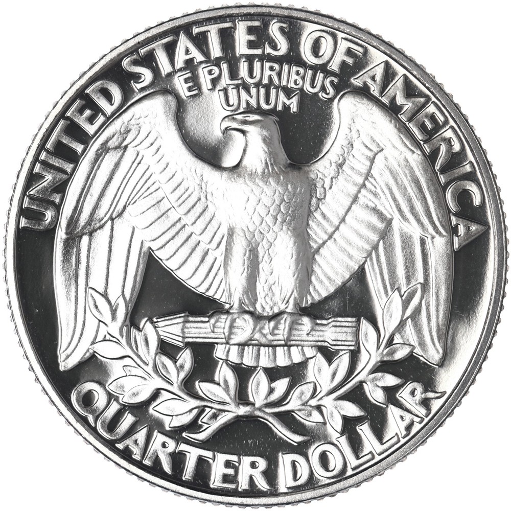 1992 S Washington Quarter Gem DCam Proof CN-Clad