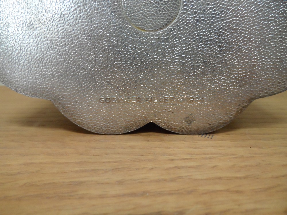Godinger Silver Plate Jewelry / Trinket Box