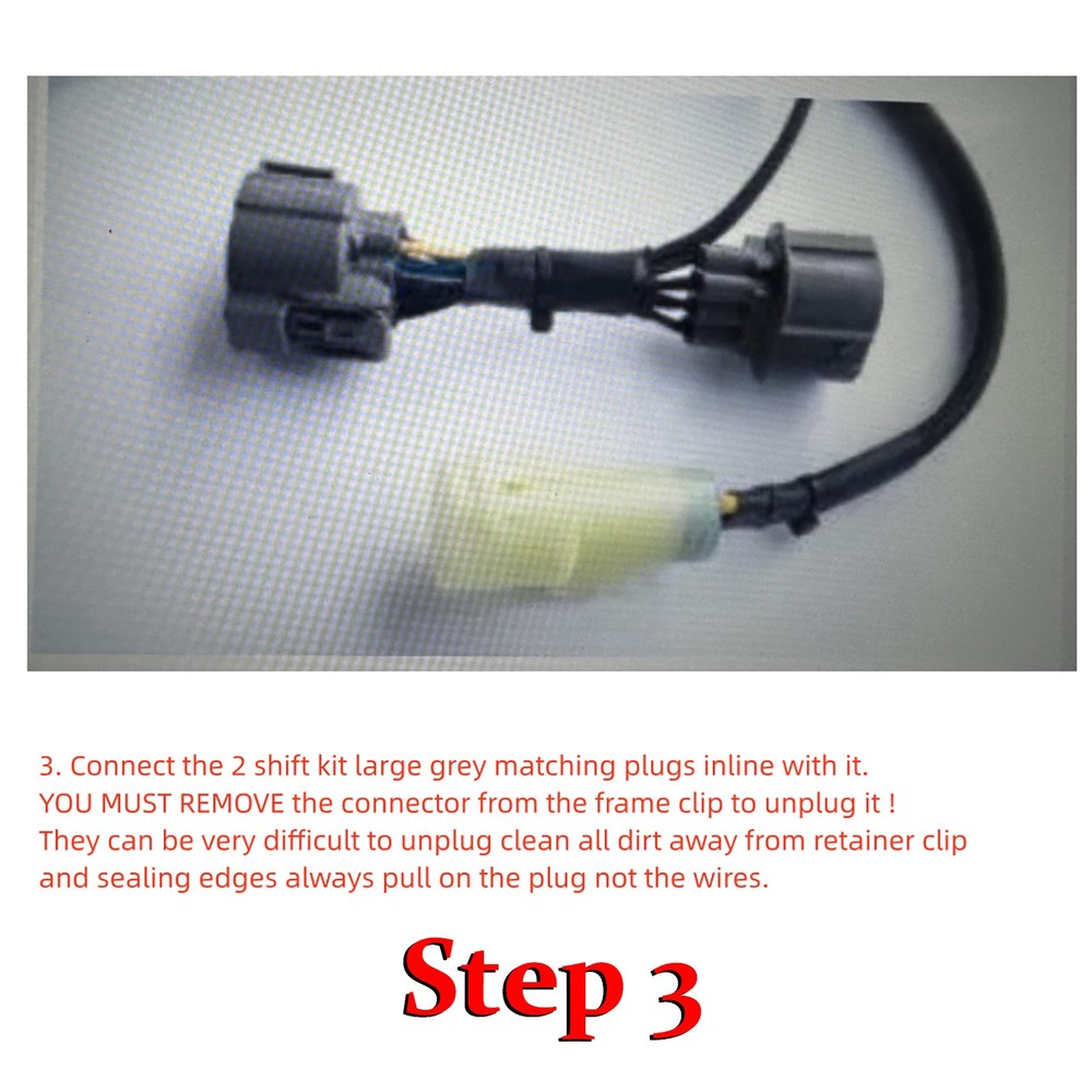 1Set Bypass Angle Sensor Shift Motor Computer For Honda ES Shift Kit Rancher 350