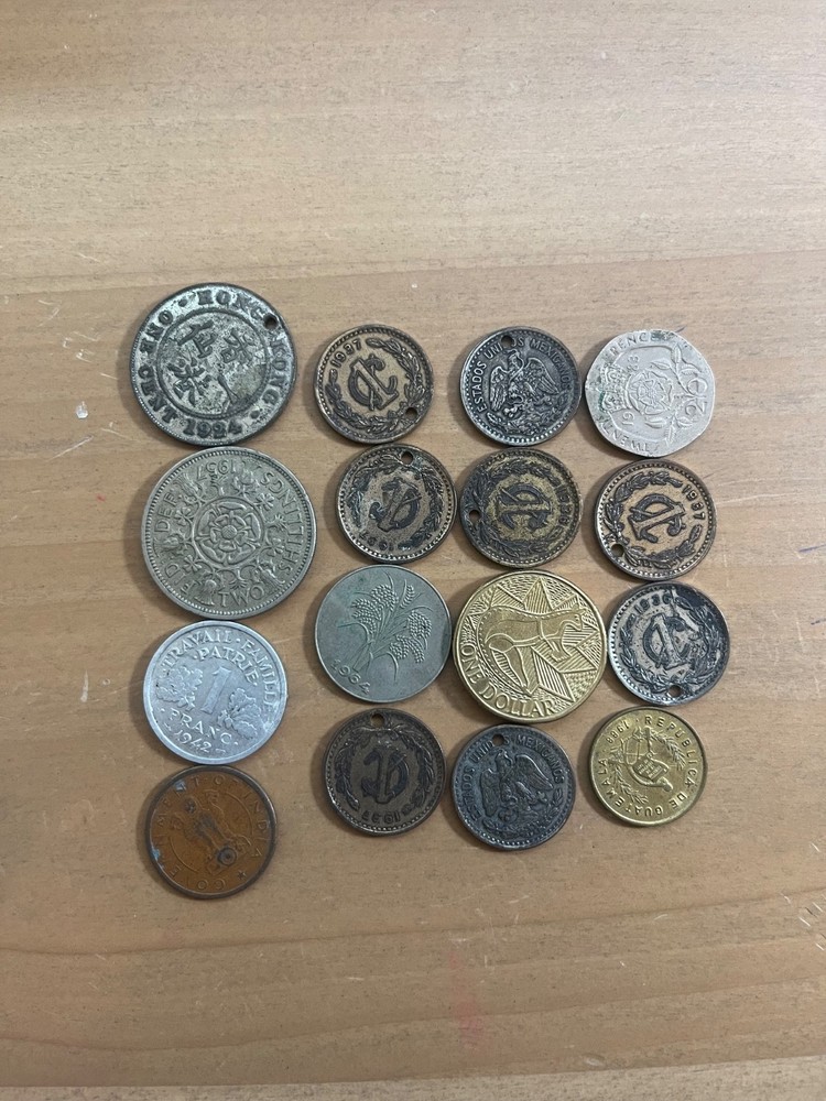 16 Miscellaneous Coins From 1920 - 1980