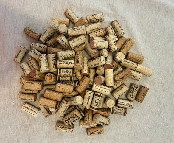 100 Wine Corks