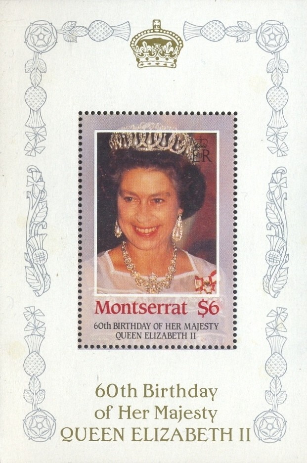 Montserrat Scott #'s 603a & 604MNH