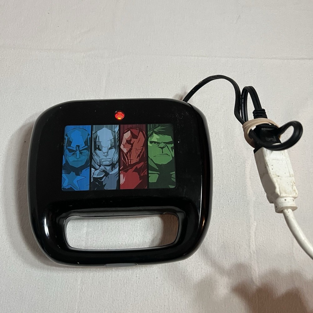 Marvel Avengers Waffle Maker 2 Slice Tested “A” Print
