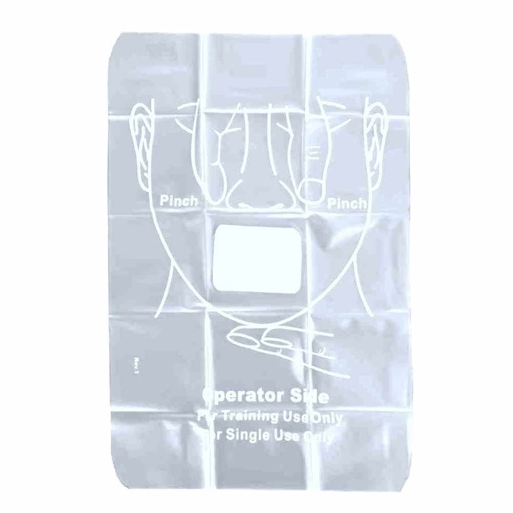 WL3120CP CPR Practi-Shield Manikin Training Protector - 200 Shields