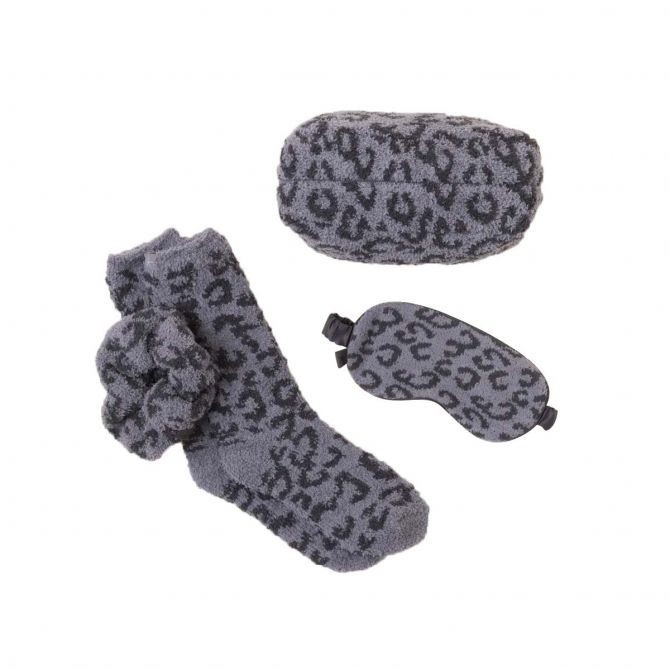 NEW Barefoot Dreams ~ Eyemask ~ Scrunchie ~ Socks ~ Graphite/Carbon
