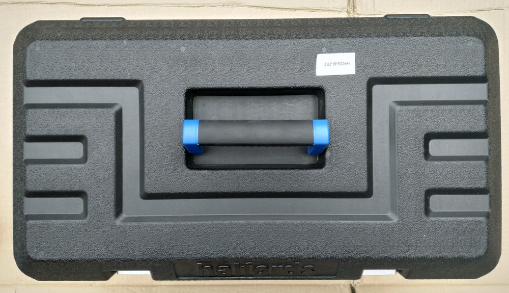 Halfords Tool Box, Black