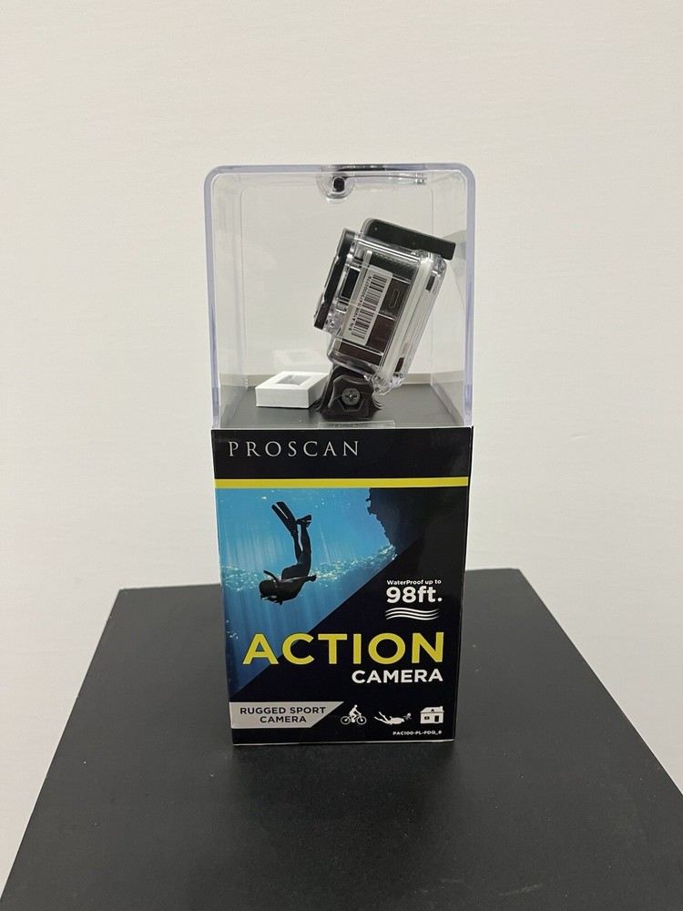 Proscan PAC100, Waterproof Action Camera, Rugged Sports Camera