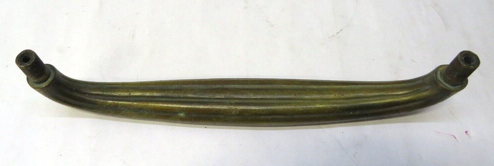Antique Large Solid Brass Door Pull Handle 11 Inch 2Lb. 5 oz.