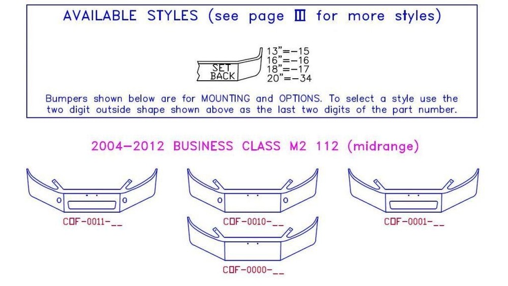 For FREIGHTLINER M2 112 2004-2012 BUMPER N/A ,  WA