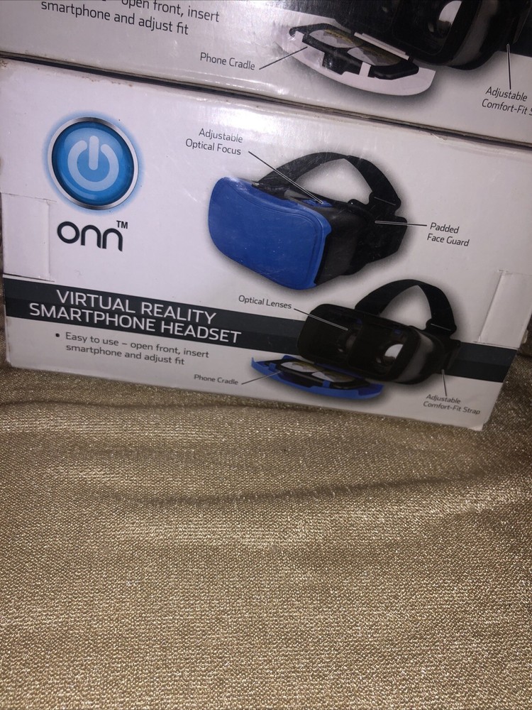 ONN Virtual Reality SmartPhone Headset - New