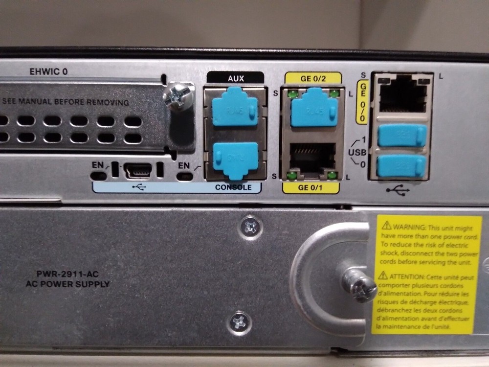 Cisco 2911 Enterprise Router 