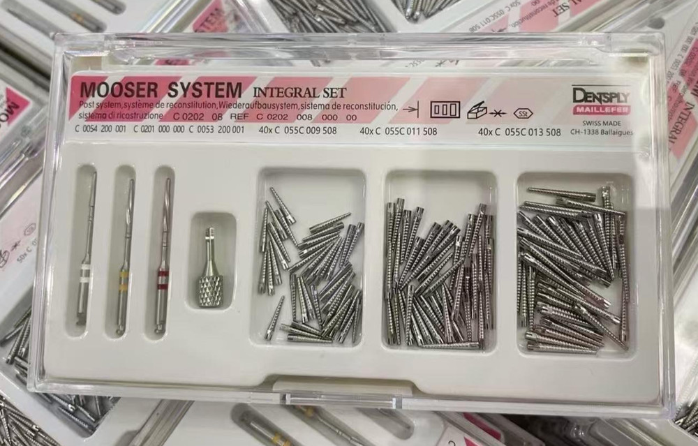 Dentsply Endo Screw Mooser System Integral Post Set
