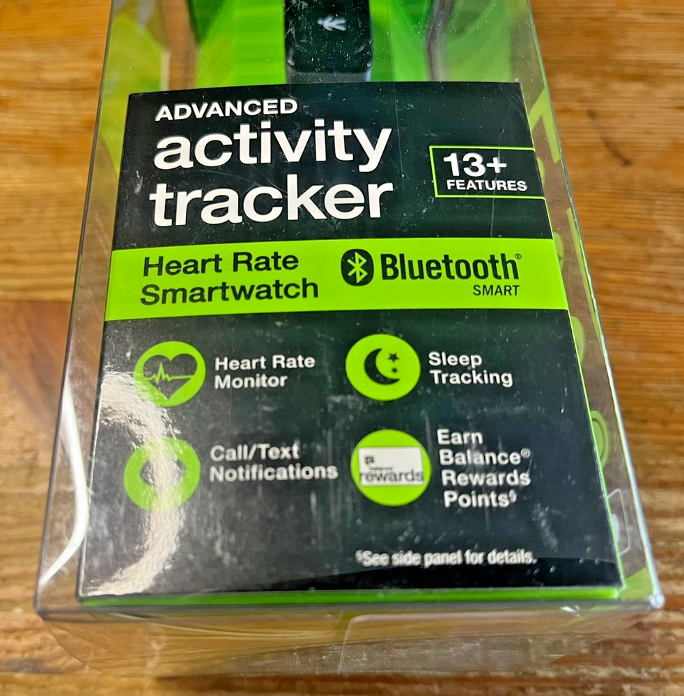 Walgreens Advanced Activity Tracker Heart Rate Smartwatch New in Box