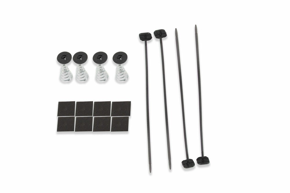 2-Pack Universal Electric Radiator Fan Mounting Kit–Include Zip Tie, Straps&Tabs