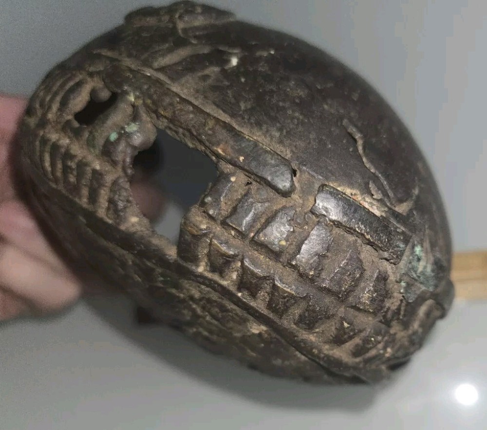 ANTIQUE ANCIENT BRONZE INCENSE BURNER ? UNKNOWN ORIGIN