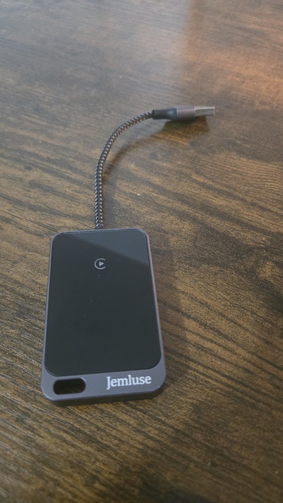 Jemluse Wireless Adapter - Carplay & Android\Apple Auto