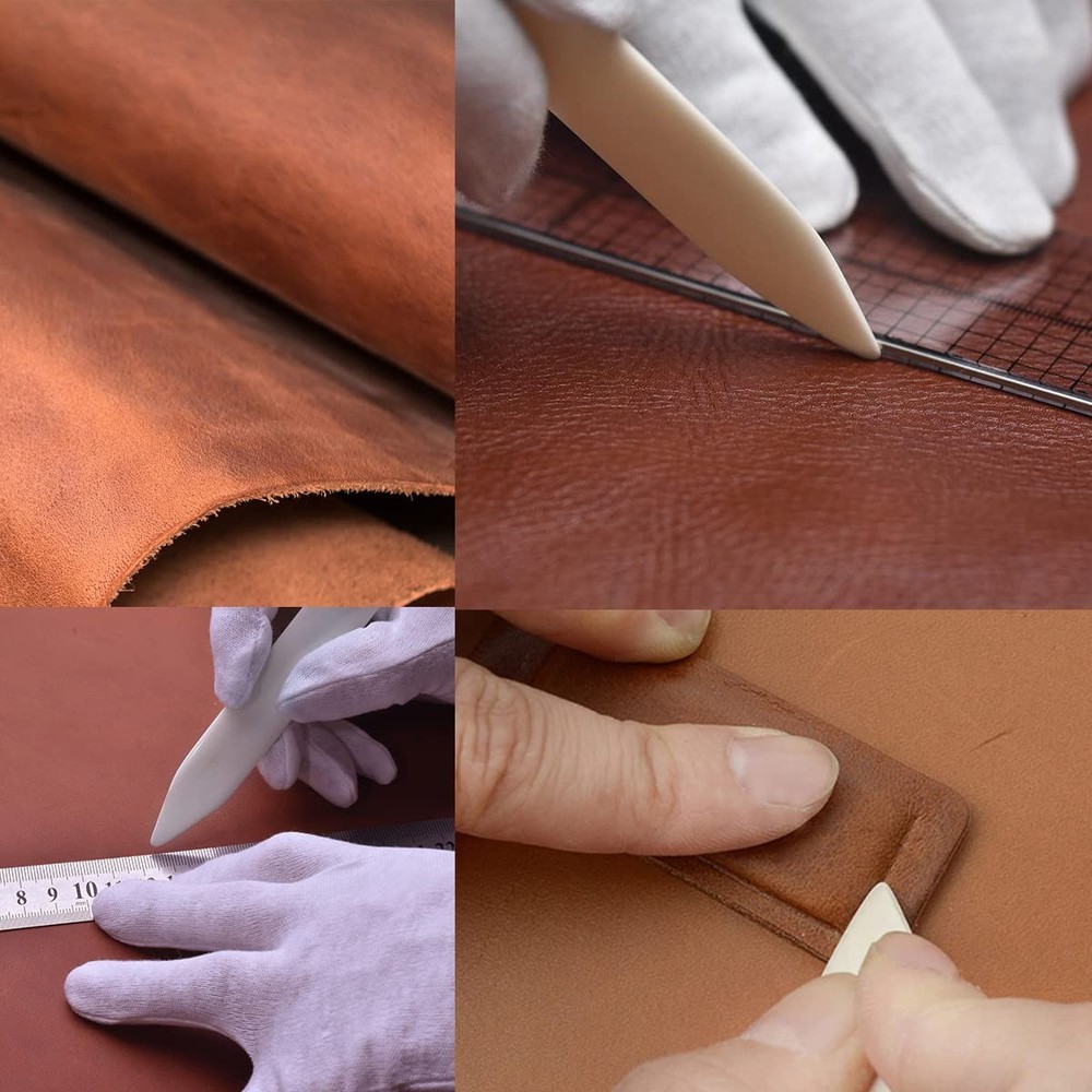 Genuine Bone Folder Tool – Scoring, Creasing, Folding & Burnishing for Paper,...