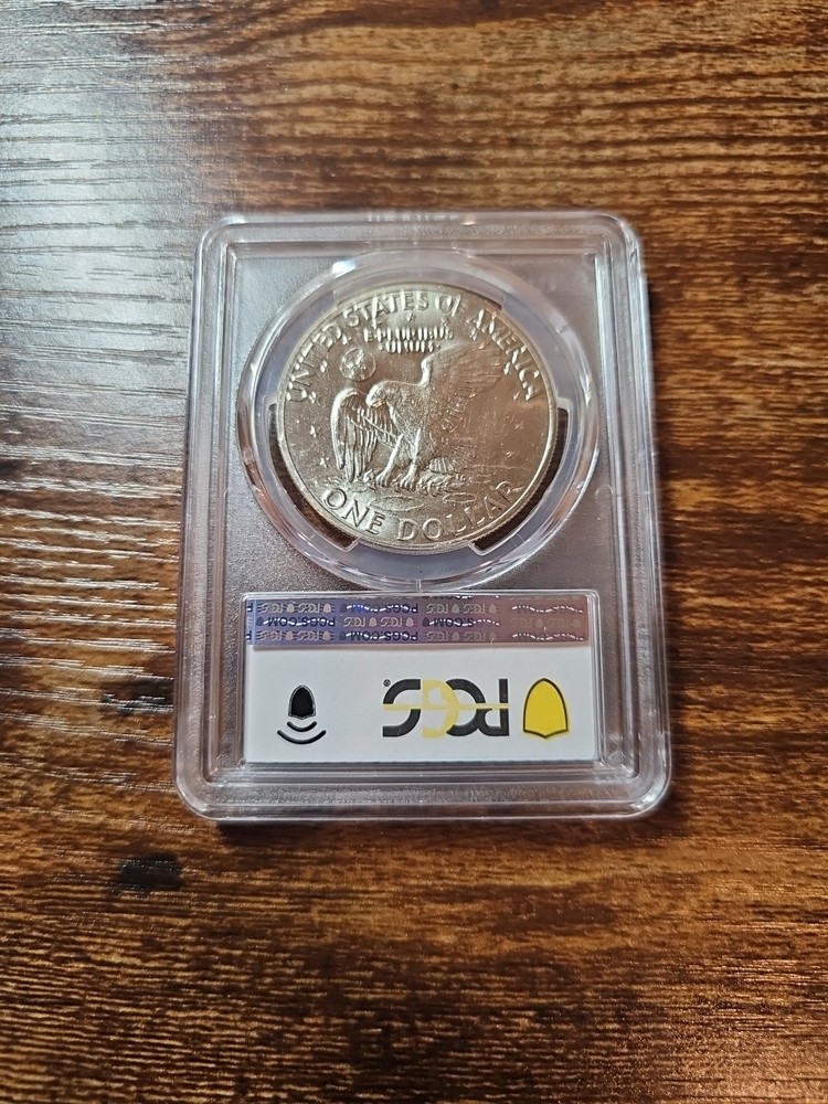 1971-S $1 PCGS MS65 MS 65 Eisenhower "Ike" Silver Dollar 40%
