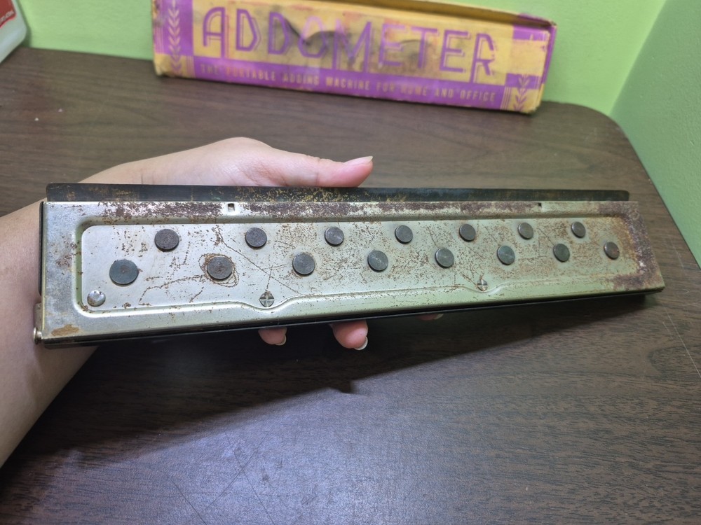 Vintage Addometer Read