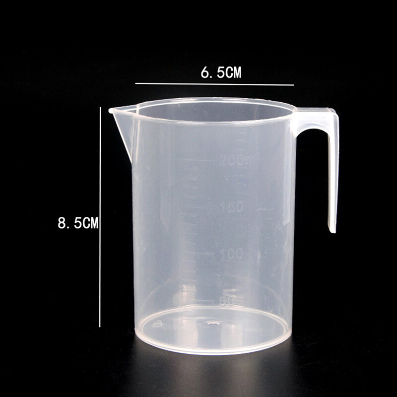 200/500/1000/1500/2000ML Plastic Measuring Cup Jug Pour Spout Surface Kitchen