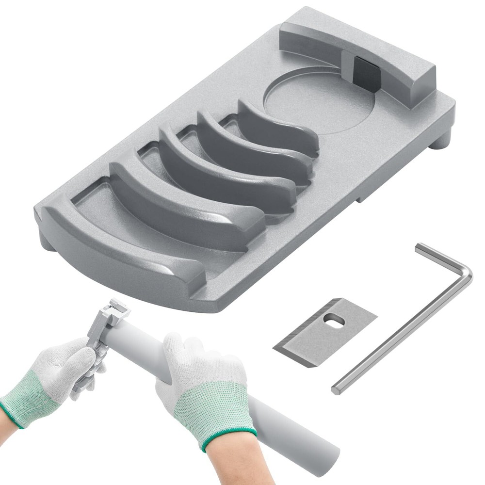 PVC Pipe Chamfer Tool Pipe Plastic Burring Deburring Tool For 1-1/4 to 4" Pipe