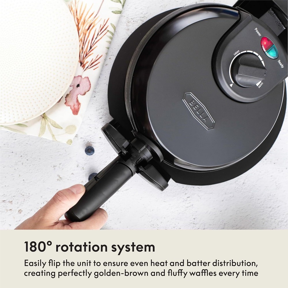 Belgian Waffle Maker Commercial Double Waring Breakfast Iron Kitchen Heavy