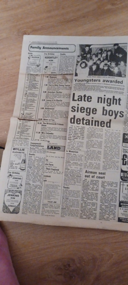 Peterbrough Evening Telegraph March 4, 1980