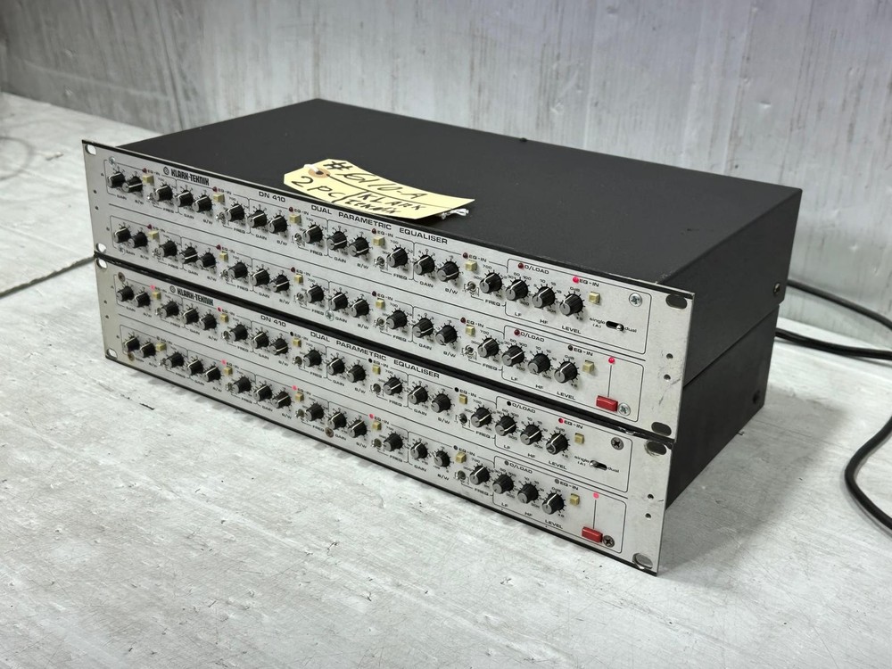 Klark Teknik DN410 Dual Parametric Equalizer #6110-A (One) THS