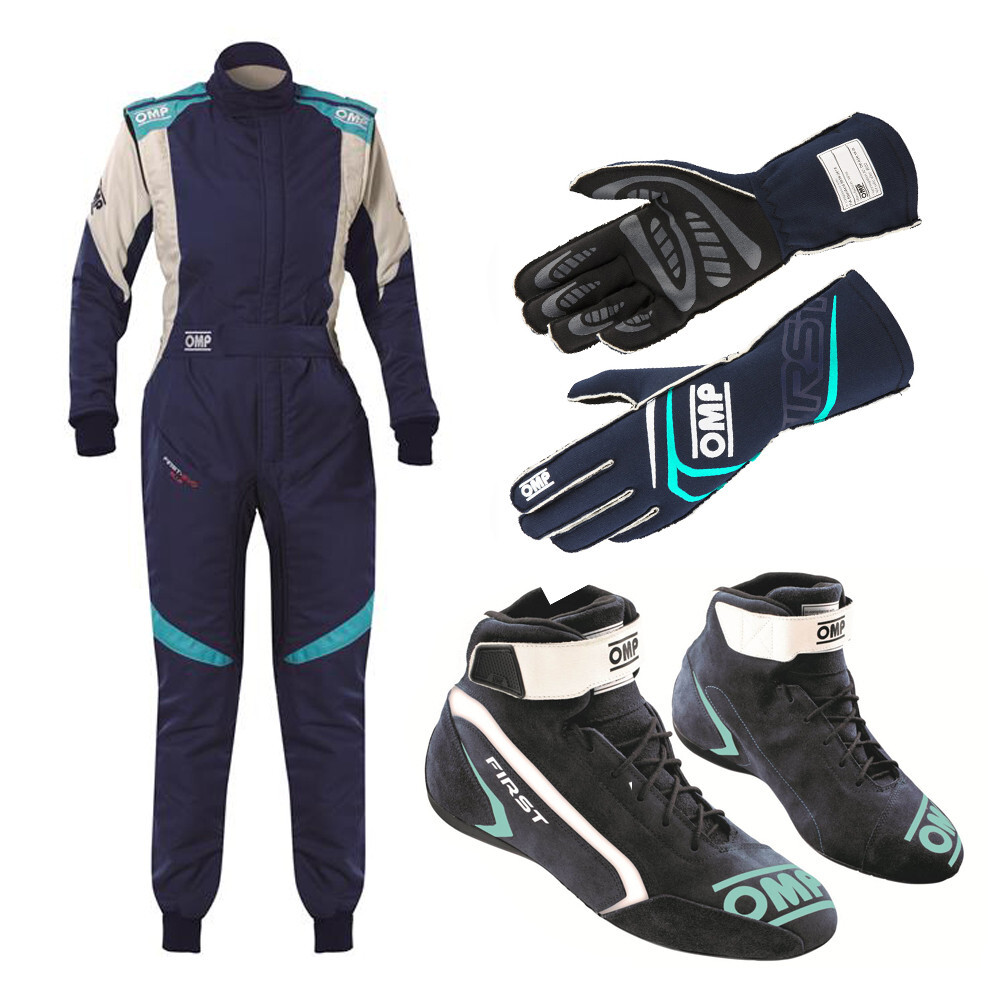 FIA OMP First Elle Rally Set Race Navy Blue