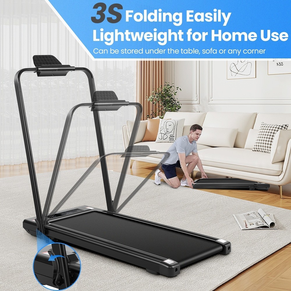 Innovative Multi-purpose Folding Treadmill🌟🌟2.5HP Powerful Treadmill Machine