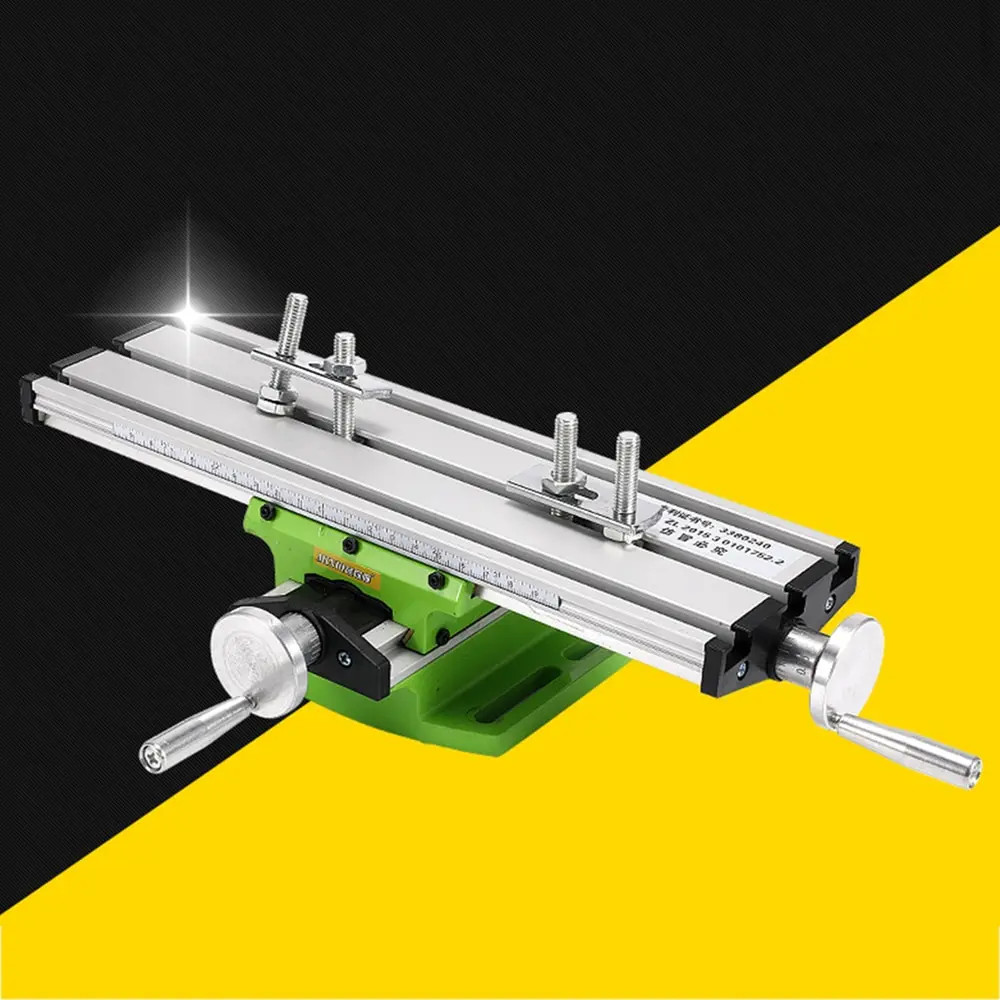 Worktable Milling Machine Working Slide Table Vise Fixture Adjustment Worktable