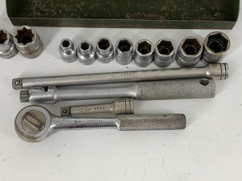 S-K Tools Ratchet Set in Box (INCOMPLETE READ CONDITION, Revised)