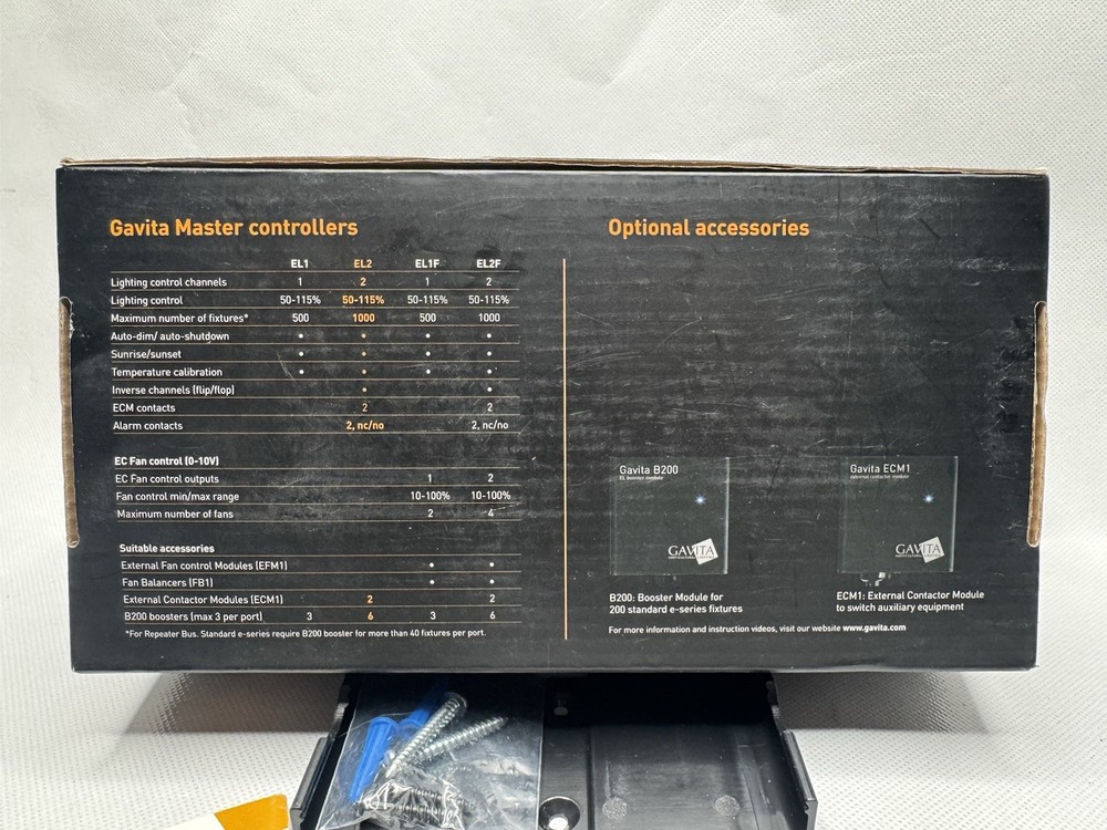 Gavita Master Controller EL2 Gen 2 Advanced Lighting Controller US Version