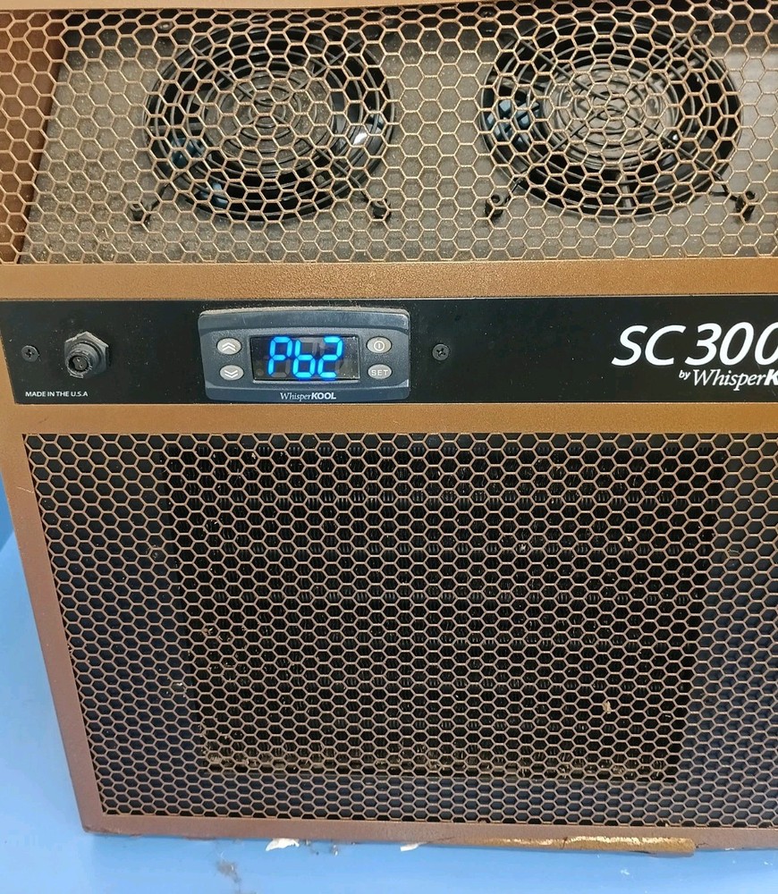 Whisperkool SC 3000i Wine Cellar Cooler System Refrigeration Unit Powers On-read