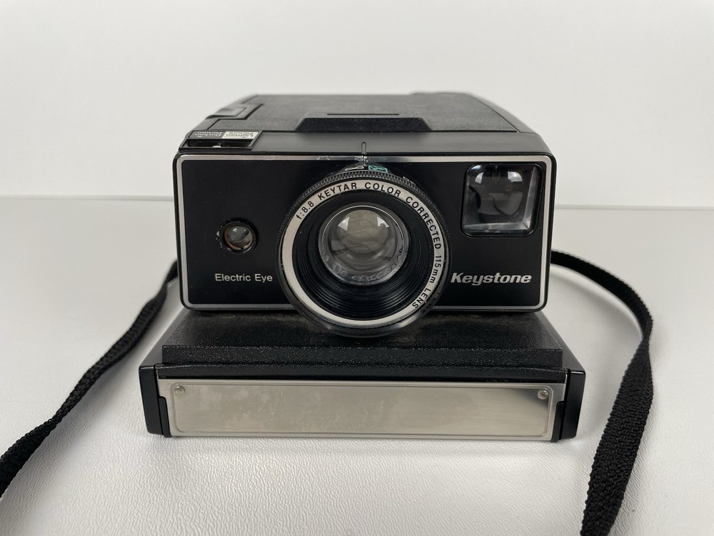 Vintage 1970s Berkey Keystone WIZARD XF 1000 Instant Camera Untested Powers On
