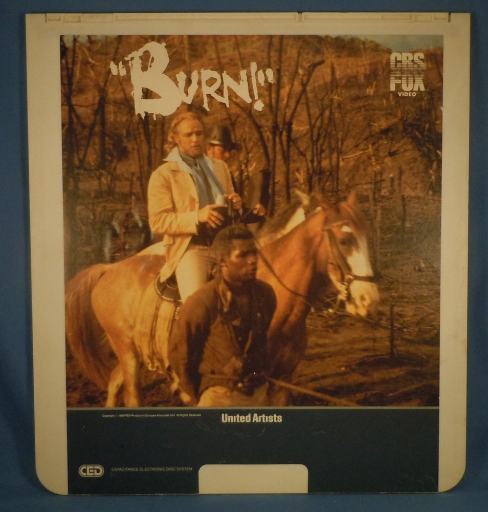 RCA CED VIDEODISC! - BURN! with Marlon Brando