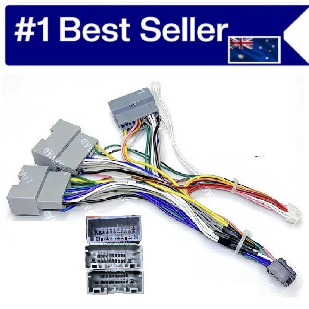 DODGE CALIBER 2009-2011            ANDROID HEAD UNIT INSTALL WIRING - ALL CABLES