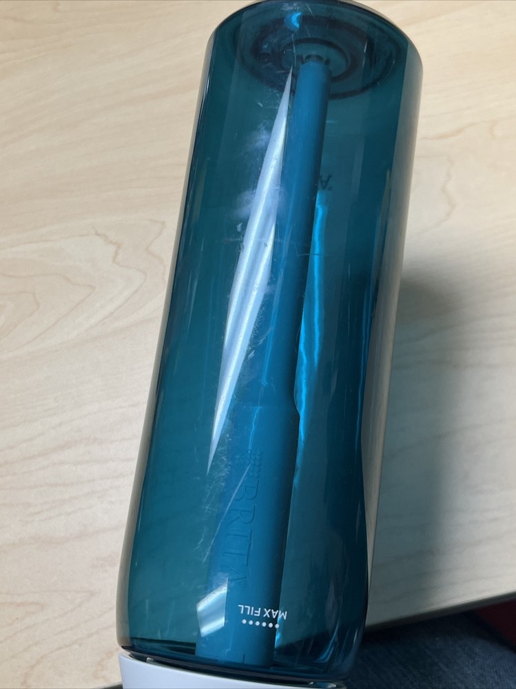 Brita Premium Filtering Water Bottle Teal, Plastic, 26oz