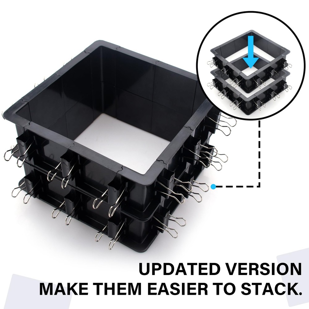 Adjustable Mold Housing Kit Plastic Mold Housing Frame for Silicone Rubber Mold