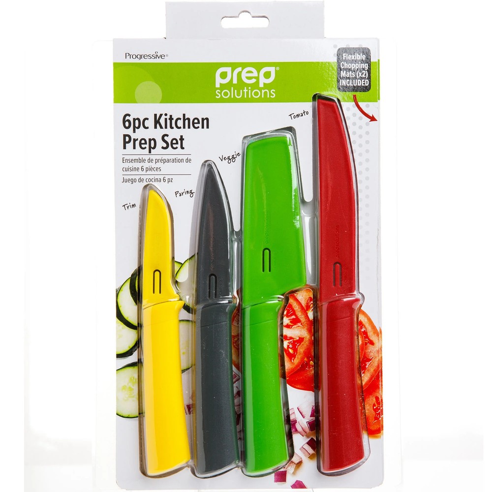 Prep Solutions 6pc Multi Color Kitchen Prep Set