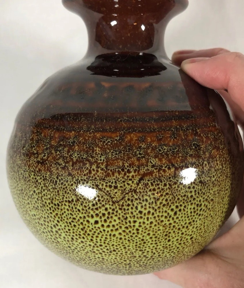 Ceramic Incense Holder Bud Vase 5”