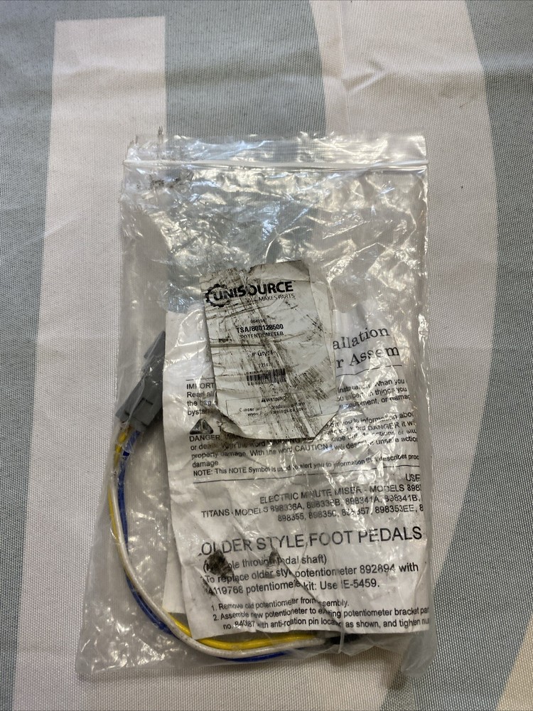 Unisource CU894461 - Potentiometer Assembly