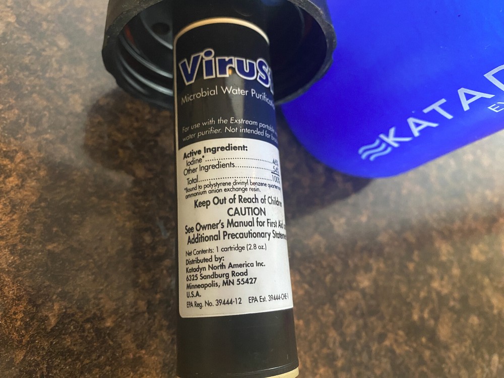 Katadyn Exsgfrdeam XR water purifier system