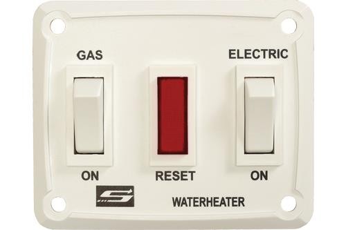 SUBURBAN 232882 SWITCH/GAS/ELECTRIC WHITE