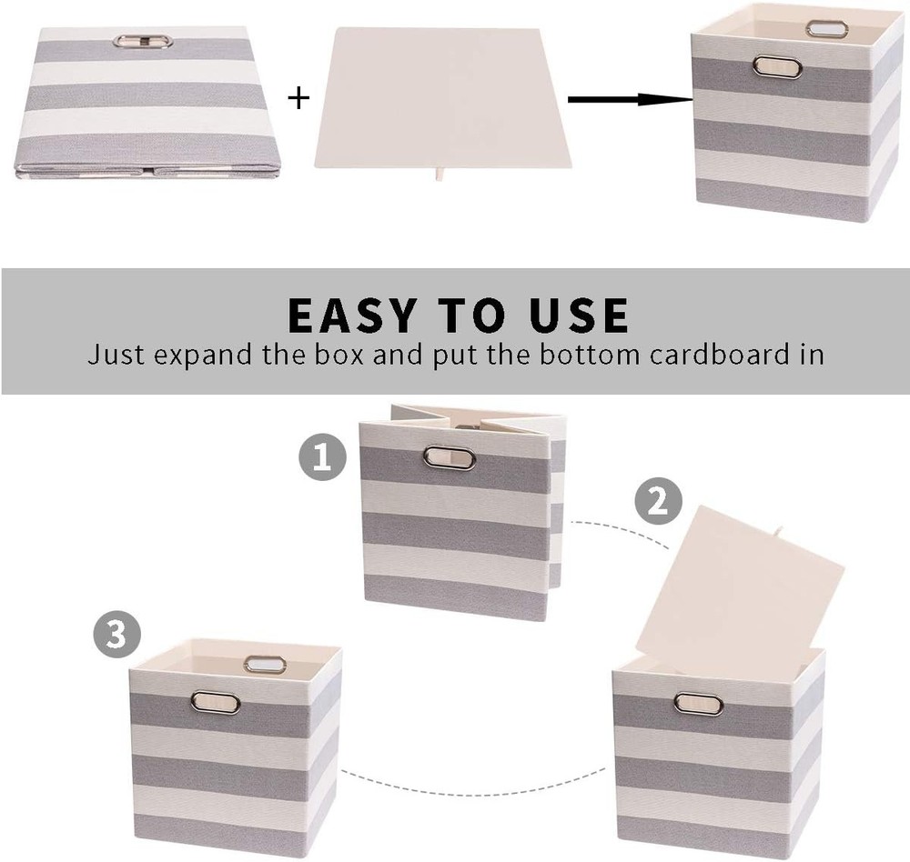 Storage Cube, 13×13 Collapsible Storage Basket