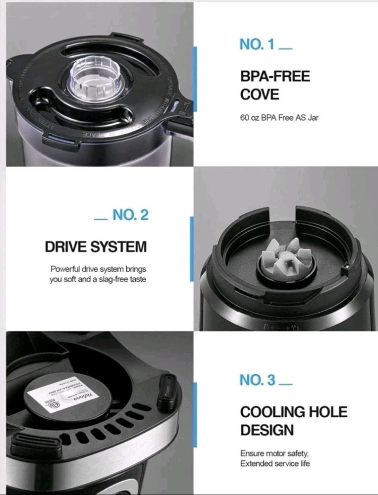 Yabano Professional Countertop Blender